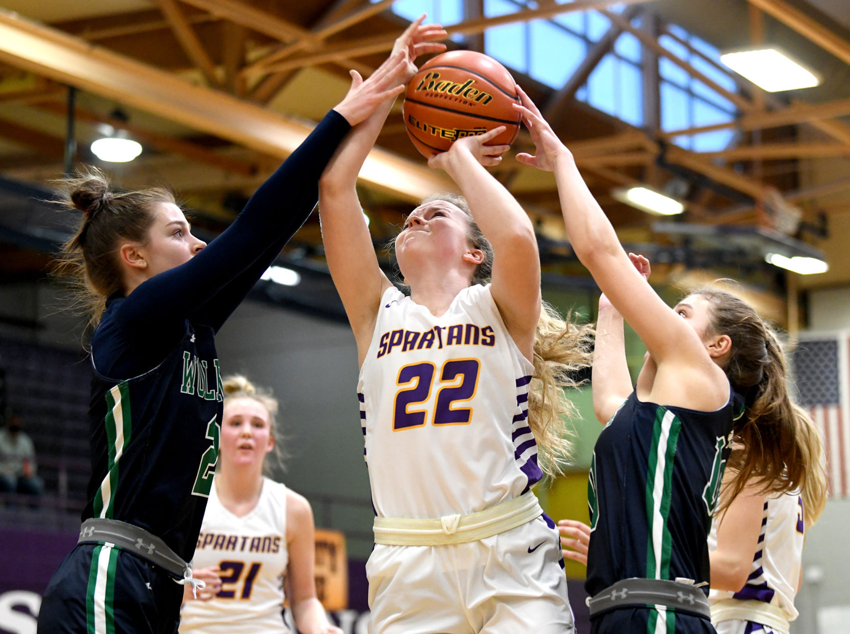 Sentinel vs. Glacier girls basketball 11